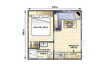 Accommodation - Mobile-Home Site 71 - image n°6 - Camping Bellevue