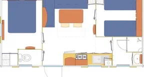 Location - Mobil Home Amis Des Animaux Emplacement 97 - image n°6 - Camping Bellevue