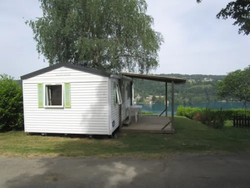 Mietunterkunft - Mobilheim Platz 91 - image n°1 - Camping Bellevue