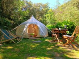 Accommodation - Châtaigne Étoilée - Camping Le Moulin du Luech