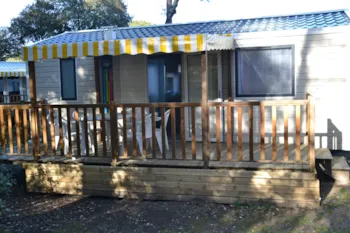 Mietunterkunft - Mobilheim 27M² - 2 Zimmer - Camping de la Corsive