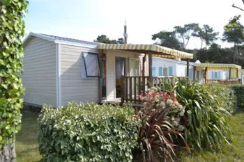 Mietunterkunft - Mobilheim Confort 20M2 - 1 Zimmer - Camping de la Corsive