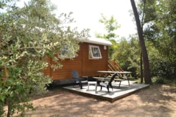 Accommodation - Gipsycar 20M² - 2 Bedrooms - Camping de la Corsive