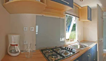 Mietunterkunft - Mobilheim 16M² - 1 Zimmer - Camping de la Corsive