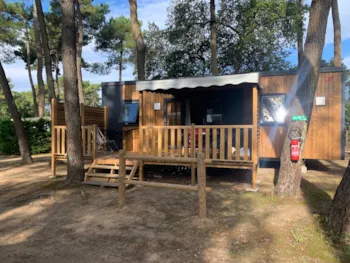 Mietunterkunft - Mobilheim 33M² - 2 Zimmer / 2 Badezimmer - Camping de la Corsive