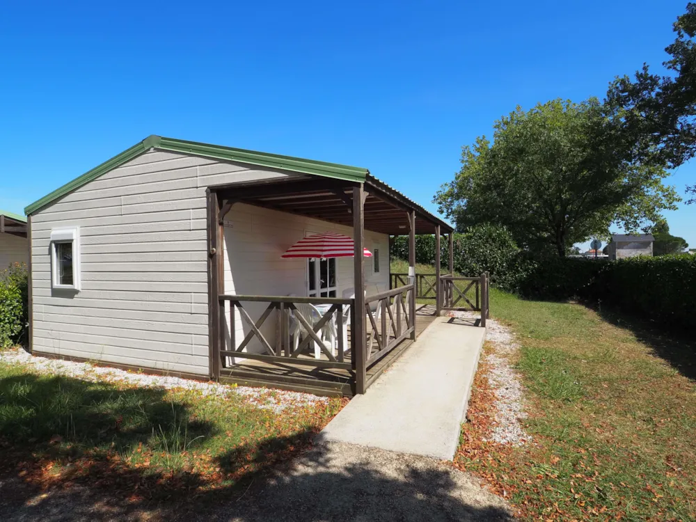 Location - Chalet Origan - 32 M² - 2 Chambres - Pmr - Camping Le Sorlut