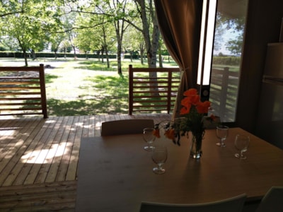 Lodge Tent - 33 m² - 2 bedrooms - without toilet block — 3