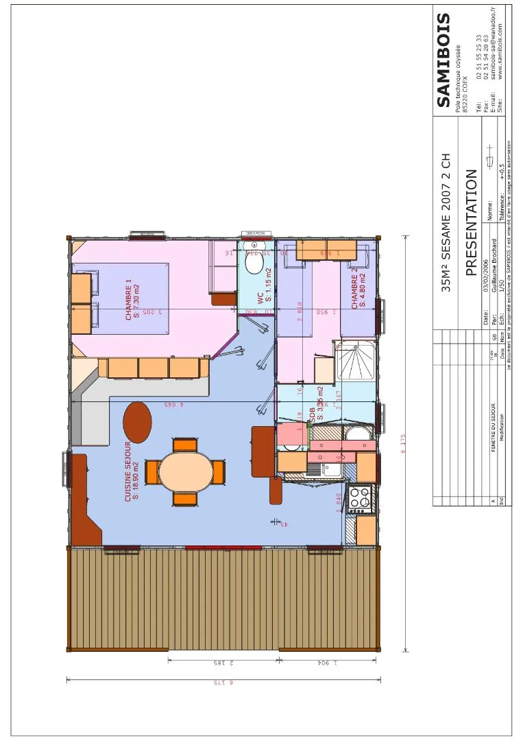 Chalet Sésame - 35 M² - 2 Chambres (2007)