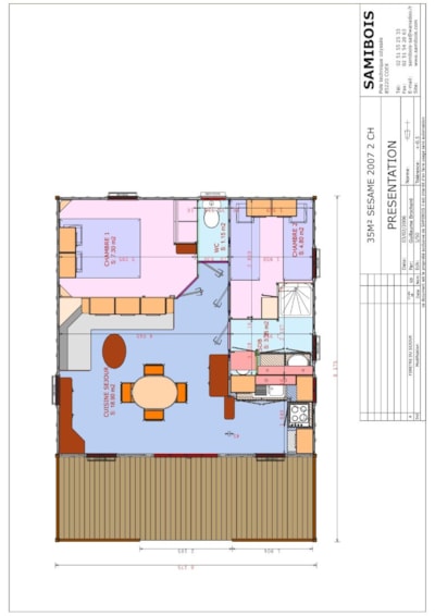 Chalet Sésame - 35 m² - 2 bedrooms (2007) — 10