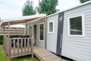 Mietunterkunft - Mobilheim Famille 3 Zimmer - Camping Abijune