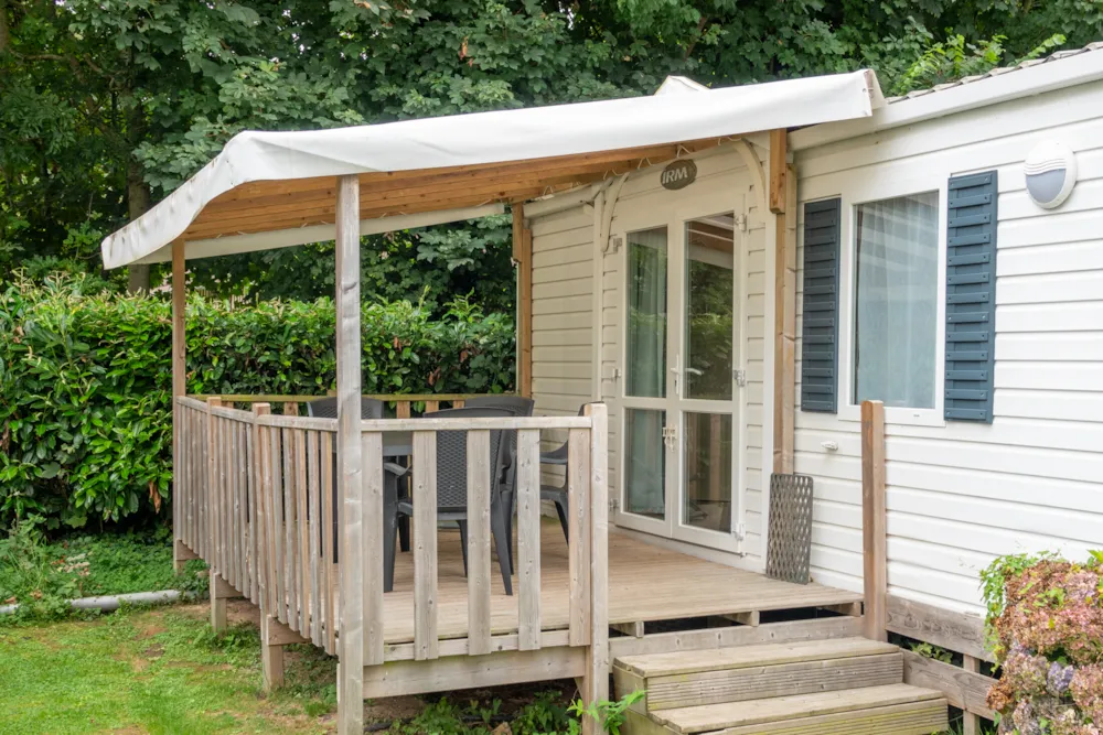 Location - Mobil-Home Standard Plus 2 Chambres - Camping Abijune