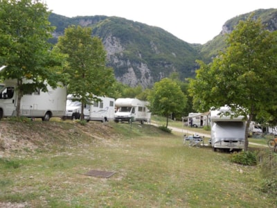 Pitch tent, caravan or motorhome — 1