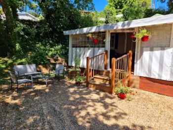Mietunterkunft - Mobilheim Premium 22-28M² - 2 Schlafzimmer + Tv + Überdachte Terrasse & Einweglaken - Flower Camping Les Loges