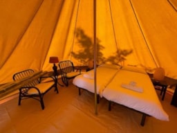 Accommodation - Bell Tent - Sivinos Camping Boutique