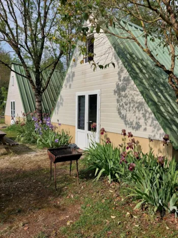 Mietunterkunft - Hutte - 3 Schlafzimmer - Ohne Badezimmer Oder Wc - Camping du Nizour