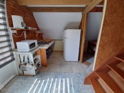 Hutte - 3 bedrooms - without bathroom or toilet