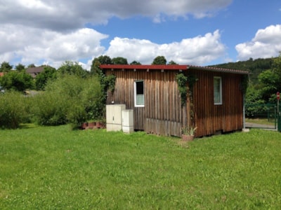 Wooden cabin Larissa (without toilet block) — 1