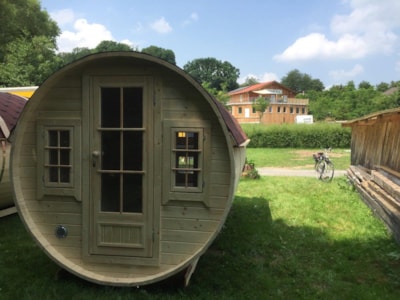 Barrel hut (without toilet block) — 2