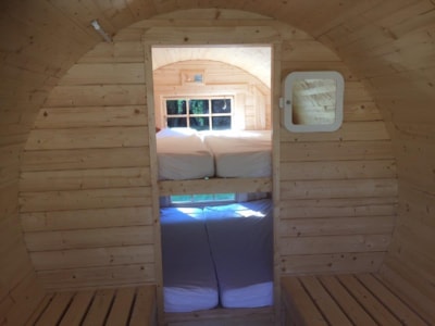 Barrel hut (without toilet block) — 4