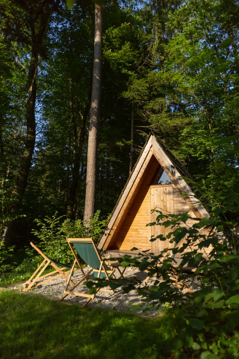 Cabane En Bois Lit Forestier