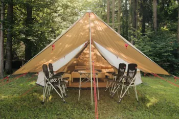 Huuraccommodatie(s) - Belltent Met Bed En Matras - Forest Camping Mozirje