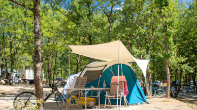 Pitch for tent, camper or caravan