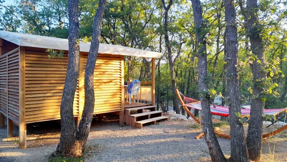 Huuraccommodatie(s) - Tennessy Standaard Met Spa - Camping Tikayan Rives du Lac de Sainte Croix
