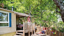 Mietunterkunft - Idaho. Standard Tv - Camping Tikayan Rives du Lac de Sainte Croix