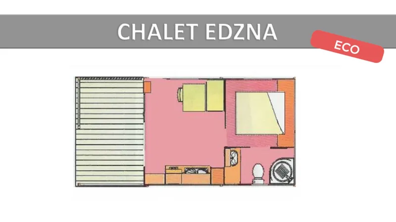 Chalet Edzna. Eco