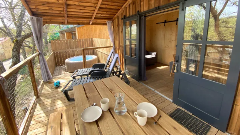 Chalet Edzna. Standard Avec Spa.