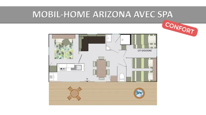 Arizona Confort Avec Spa.