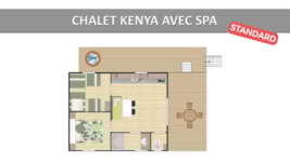 CHALET KENYA. STANDARD AVEC SPA