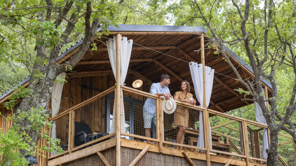 Huuraccommodatie(s) - Chalet Edzna. Standaard Met Spa - Camping Tikayan Rives du Lac de Sainte Croix