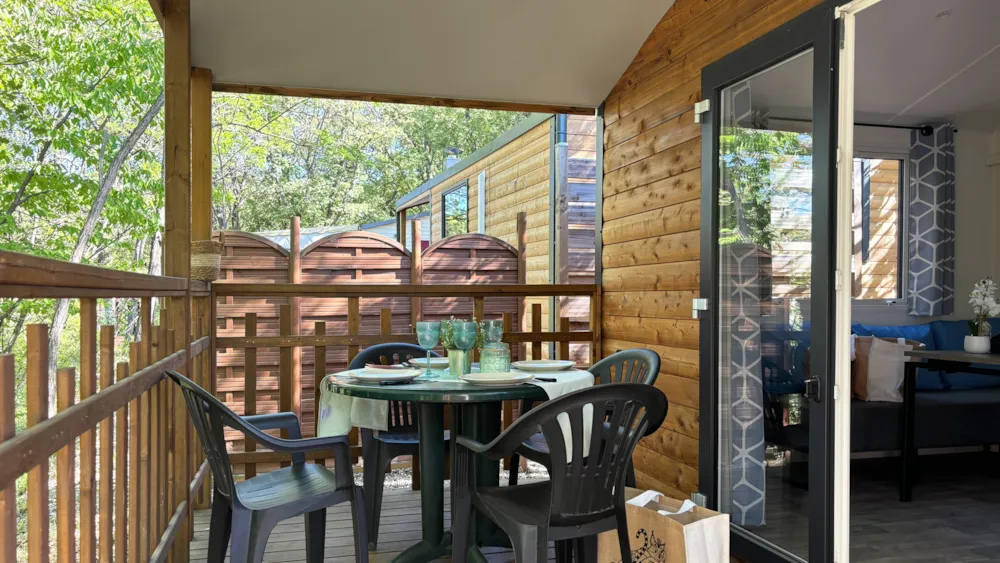Huuraccommodatie(s) - California. Standard - Camping Tikayan Rives du Lac de Sainte Croix