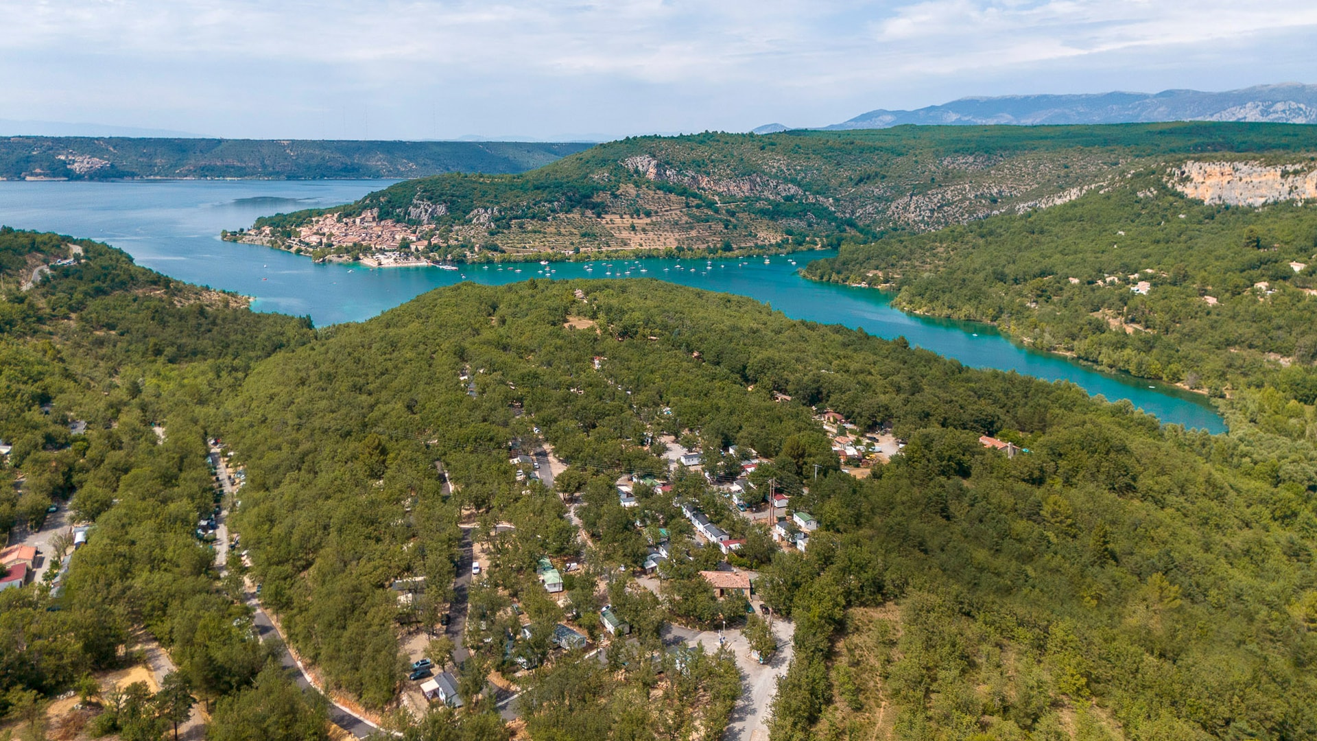 Camping Tikayan Rives du Lac de Sainte Croix — Photo 1