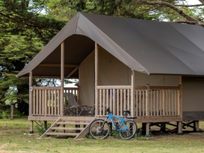 NEW // Tente Lodge Confort without bathroom – 2 bedrooms — 4