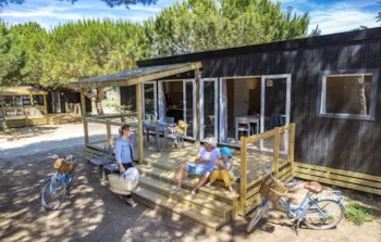 Mietunterkunft - Mobilheim Premium 30M² (2 Schlafzimmer) + Terrasse + Tv + Bettwäsche Und Handtücher + Klim - Flower Camping Tamarins Plage 