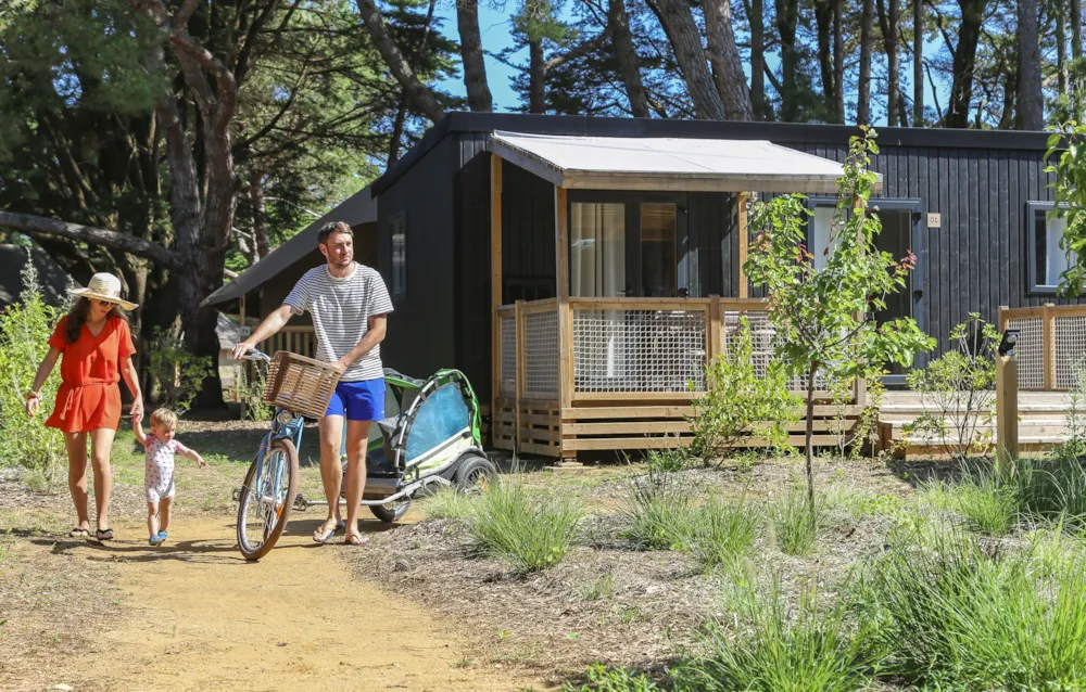 Location - Mobil-Home Premium 34M² (3 Chambres - 6 Pers.) + Terrasse Couverte + Tv + Draps Et Serviettes + Clim - Flower Camping Tamarins Plage 