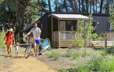 Premium Mobile Home 34m² (2 bedrooms - 4 people) + terrace + TV + sheets and towels - 7 nights