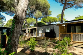 Mietunterkunft - Premium Mobilheim 30M² (2 Schlafzimmer) + Terrasse + Tv + Bettwäsche Und Handtücher - Flower Camping Tamarins Plage 