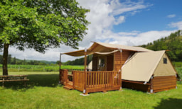 Location - Tente Lodge  Tribu - Camping Moulin du Bel Air