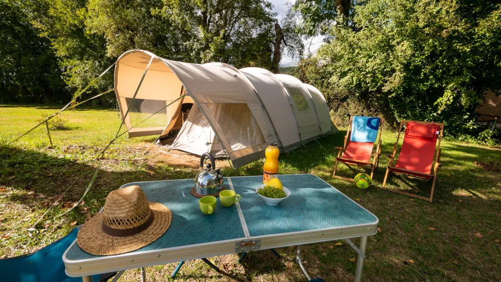 Location - Tente Prêt À Camper Xl - Camping Moulin du Bel Air