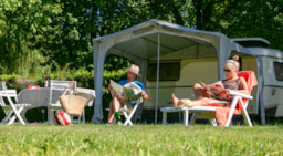 Accommodation - Eriba Caravan - Camping Moulin du Bel Air