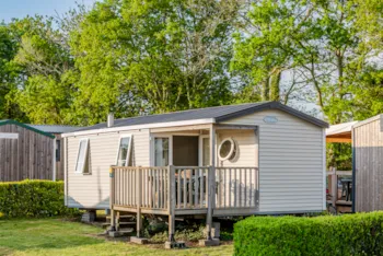 Mietunterkunft - Mobilheim Confort T 2 Zimmer 25M² - Camping la Mer Blanche