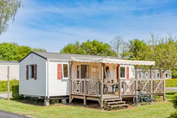 Mietunterkunft - Mobilheim Confort 3 Zimmer 29M² - Camping la Mer Blanche