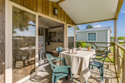 Mobile home GRAND CONFORT 2 bedrooms 24m² TV — 2