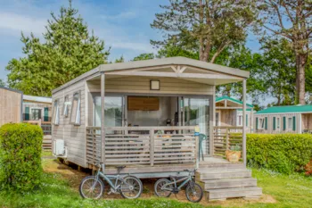 Mietunterkunft - Mobilheim Presta+ 2 Zimmer 24M² - Camping la Mer Blanche