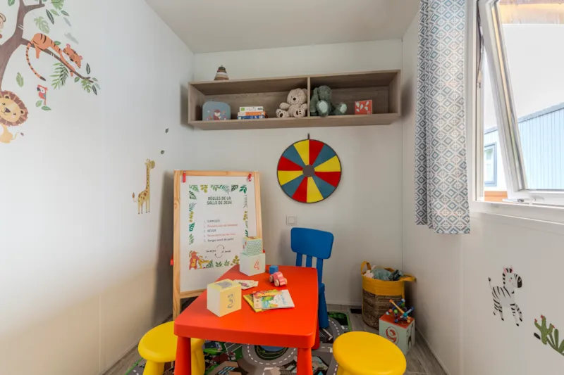 Mobilehome Presta+Kids 2 Chambres 29M² Tv + Clim