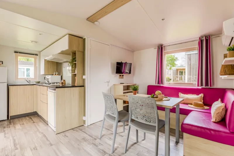 Mobilehome Presta+ 2 Chambres 30M² Tv + Clim