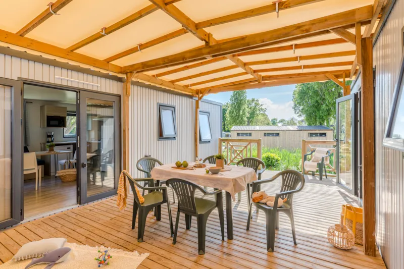 Mobilhome Presta+ Tribu 6 Chambres 2Sdb 60M² Tv + Clim